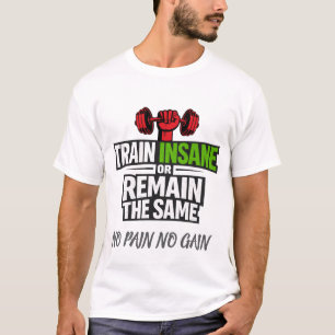 Camiseta de Motivação para Levantamento de Peso Tr