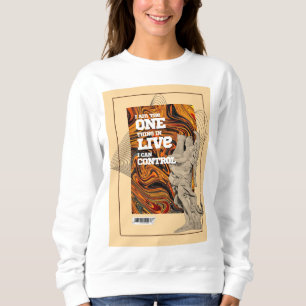 Camiseta de motivação para o autocontrole