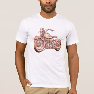 Camiseta de Moto Antiga - Presente de Camisa de Bi