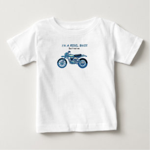 Camiseta de motoqueiro menino rebelde