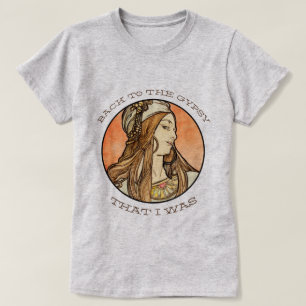 Camiseta de mulher cigana