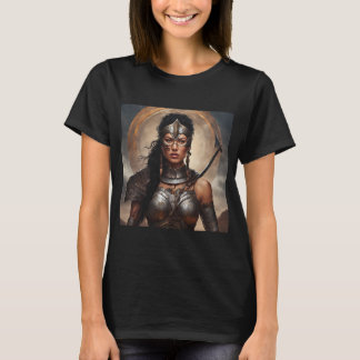 Camiseta de mulher guerreira