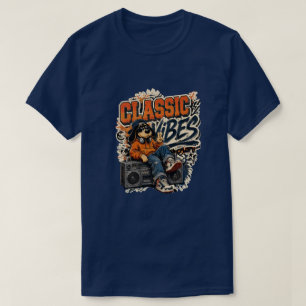 Camiseta de Música Retro Classic Vibes para Música