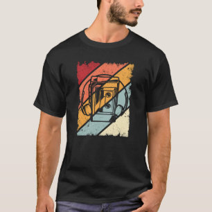 Camiseta de música Vintage retro Walkman