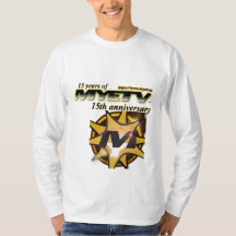 Camiseta de MYETV de Longa Folha Masculina - 15 an
