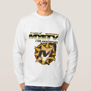 Camiseta de MYETV de Longa Folha Masculina - 15 an
