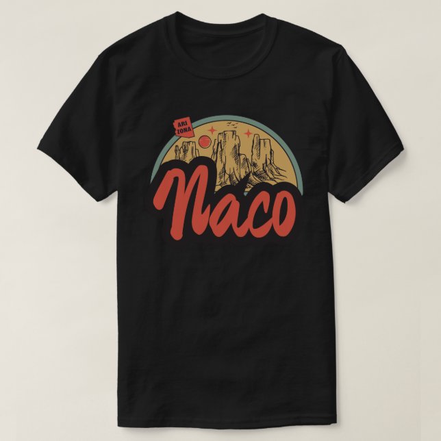 Camiseta de Naco, Arizona (Frente do Design)