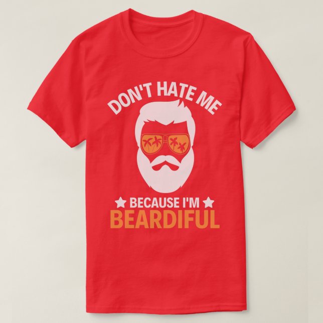 Camiseta de Não Me Odeio (Frente do Design)