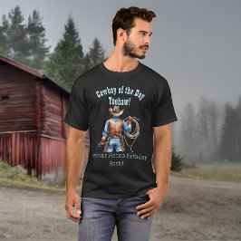 Camiseta de Nascimento do Cowboy Oeste Selvagem