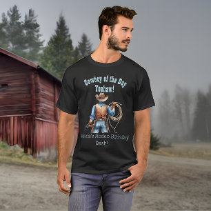 Camiseta de Nascimento do Cowboy Oeste Selvagem