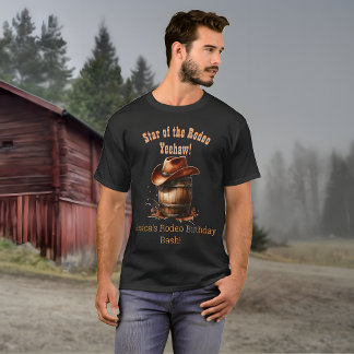 Camiseta de Nascimento do Cowboy Oeste Selvagem