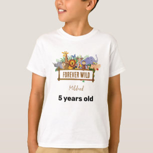 Camiseta de Nascimentos Selvagens para sempre