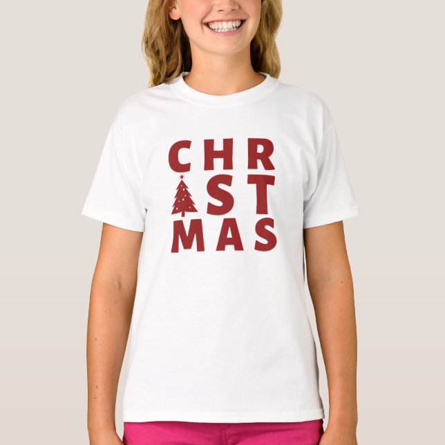Camiseta de Natal (Frente)
