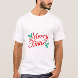 Camiseta de Natal – Árvore Gráfica de Férias Festi