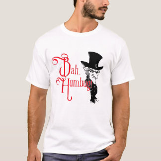 Camiseta de Natal Bah Humbug Cavalheiro Vitoriano