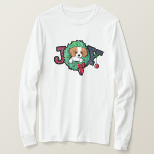 Camiseta de Natal Cavalier King Charles