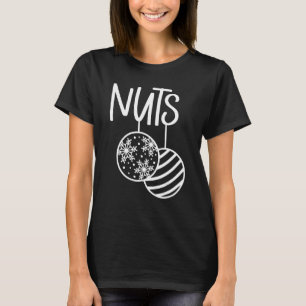 Camiseta de Natal Chest Nuts Casal Combinando Peit
