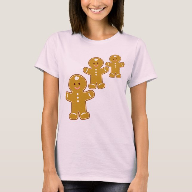 Camiseta de Natal Cookie Mama (Frente)