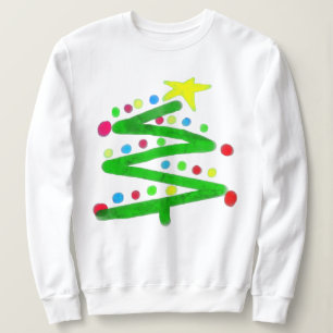 Camiseta de Natal da Abstrato de Funky