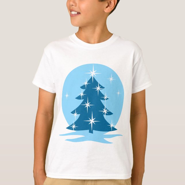 Camiseta de Natal da criança - Tee Clássica de Fer (Frente)