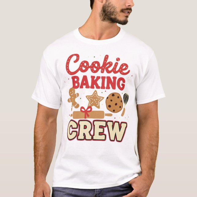 Camiseta de Natal da Equipe de Confeiteiros de Bis (Frente)