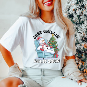 Camiseta de Natal da Gnomo Chillin