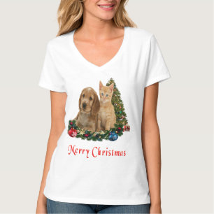 Camiseta de Natal de Animais