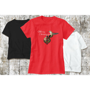 Camiseta de Natal de Beija-Flor 2024
