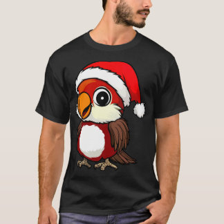 Camiseta de Natal de Papagaios