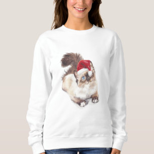 Camiseta de Natal de Ragdoll pelo artista GV Hemmi