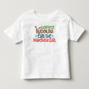 Camiseta de Natal de Reindeer Toddler