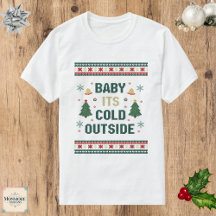 Camiseta de Natal - Design Festivo Feio do Jingle