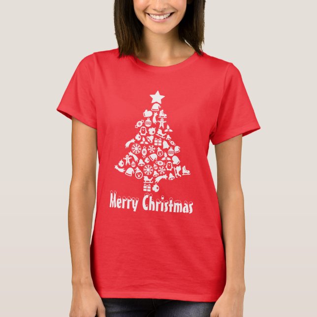Camiseta de Natal divertida (Frente)