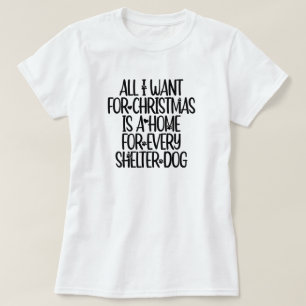 Camiseta de Natal do Cachorro
