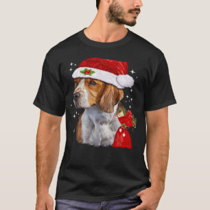 Camiseta De Natal Do Cão Beagle Família De Cães De