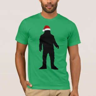 Camiseta de Natal do Pé Grande