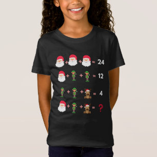 Camiseta de Natal do Professor de Matemática