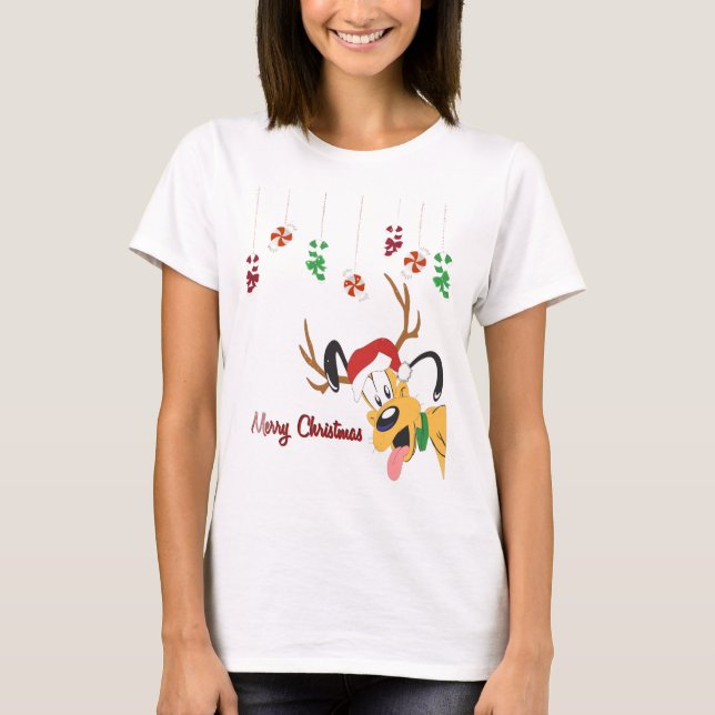 Camiseta de Natal Doce Candy Peppermint (Frente)
