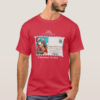 Camiseta de Natal em Julho de 2025