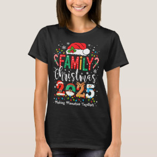 Camiseta de Natal Engraçada Família Correspondente