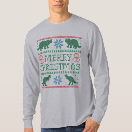 Camiseta de Natal Feia de Capa Longa