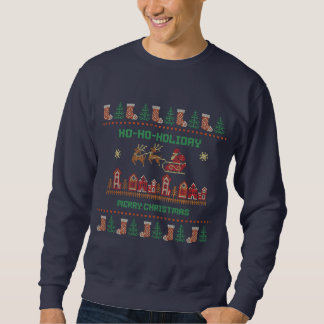 Camiseta de Natal Feia do Papai Noel