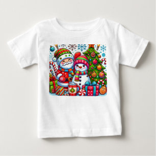 Camiseta de Natal Feliz - Holi Adorável
