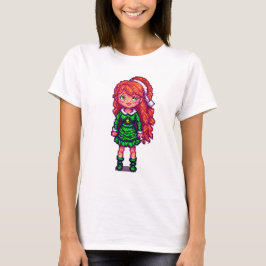 camiseta de natal feminina
