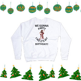 Camiseta De Natal - Festa Como O Meu Aniversário