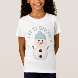 Camiseta de Natal Fofa para Meninos e Meninas