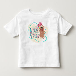 Camiseta de Natal Gingerpão para Meninas