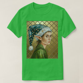 Camiseta de Natal Green Luxe Elf