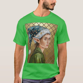 Camiseta de Natal Green Luxe Elf