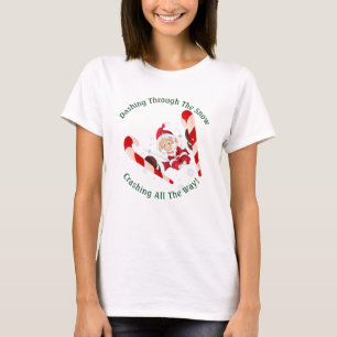 Camiseta de Natal Humoroso das Mulheres